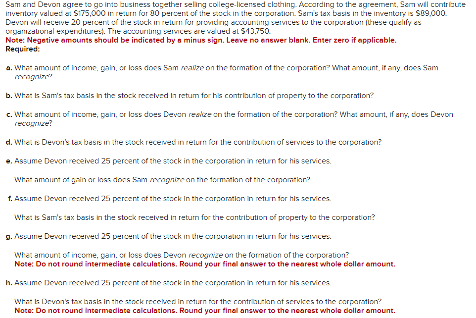  Sam and Devon agree to go into business together selling college-licensed