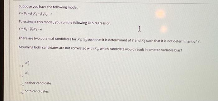 *= 8 + Bj , +8 + To estimate this model you