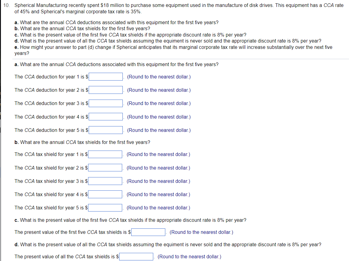  PLEASE ANSWER ASAP. NO SHOW WORK REQUIRED. PLEASE READ QUESTION CAREFULLY