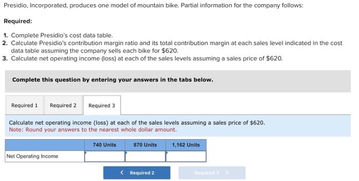 costs Fixed costs Total costs Cost per unit Variable cost per unit