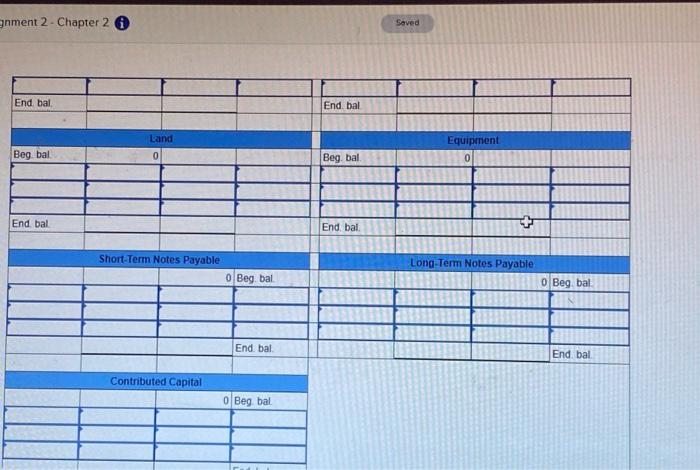 of Year 1. 2-b. Compute the current ratio at that date. (Round