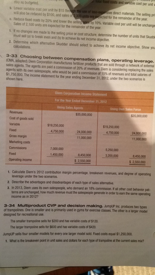 ? Can you please answer 3-33 If changes are made to the