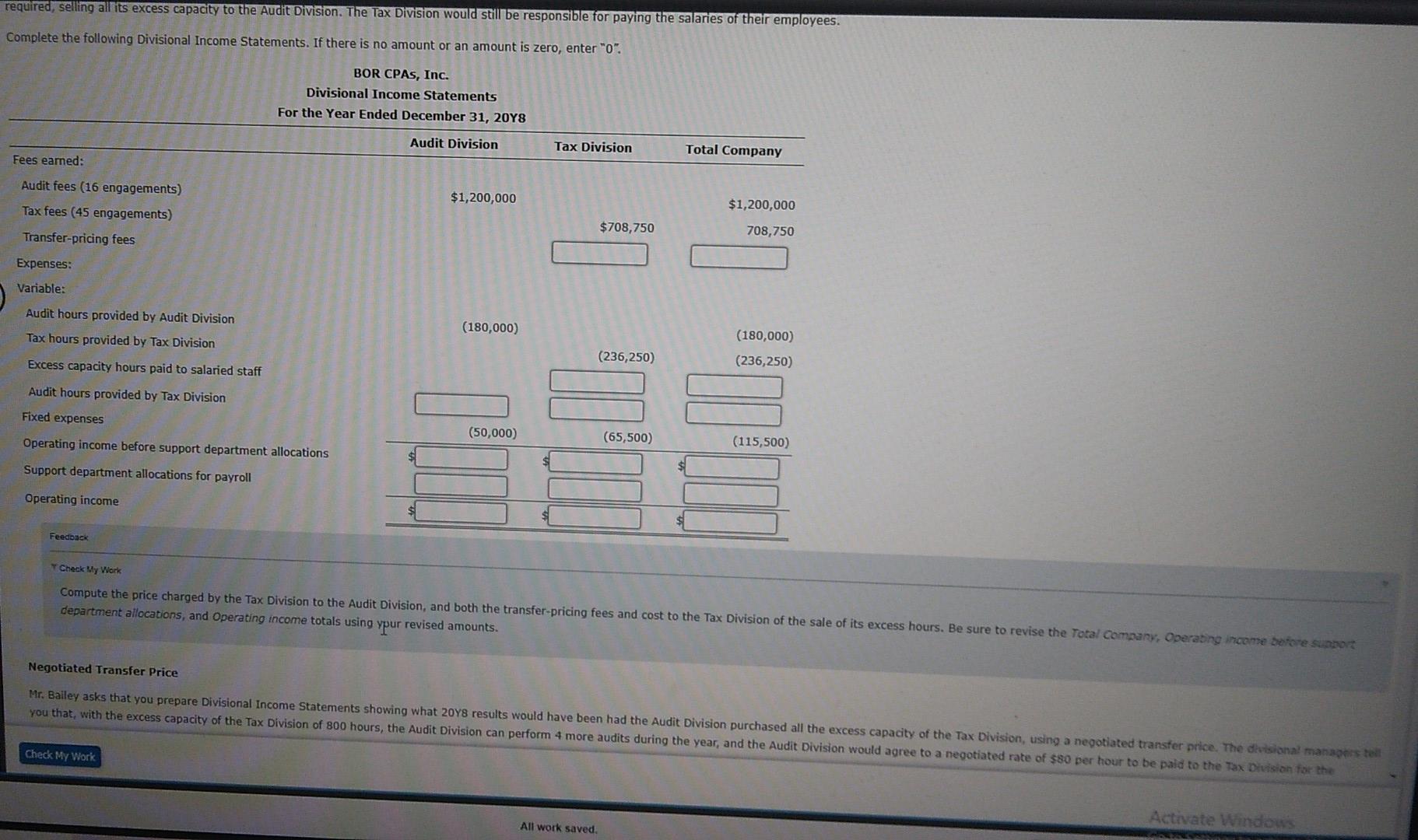 initials of their last names to form the corporation's name: Cyrus Bailey,