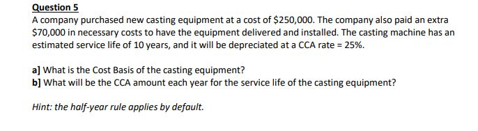  Please include as much steps as you can Question 5 A