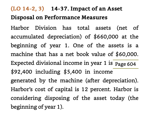 Please answer the second question only (14-38)!!!! (LO 14-2,3) 14-37. Impact of