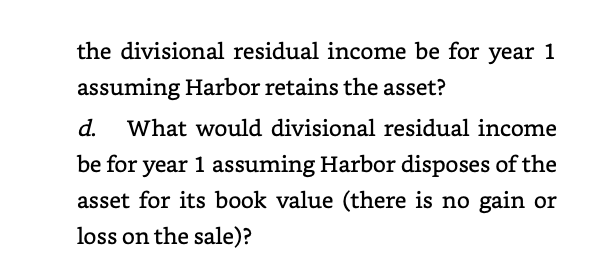 of the assets is a machine that has a net book value