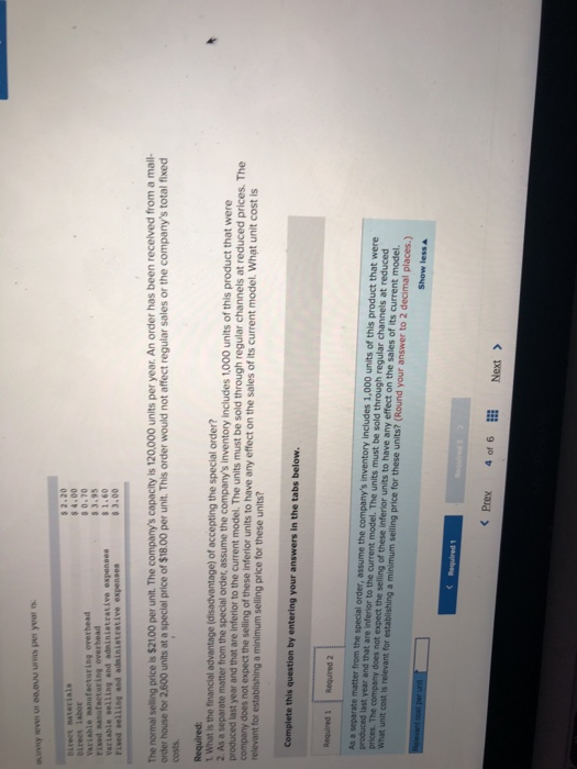  WHY WE 0,00 per ya Direct labor Variable manufacturing overhead Pixed