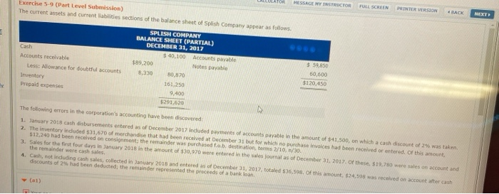  MESSAGE HY TNSTRUCTOR FULL SCREEN PRINTER VERSION BACK NETE Exerche 5-9