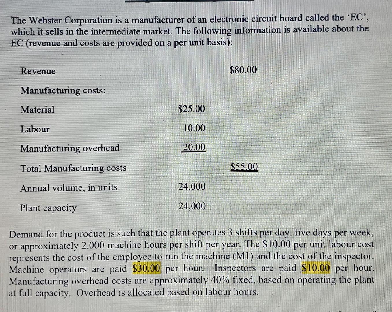  Please Answer in excel with explanation on how calculations are made.