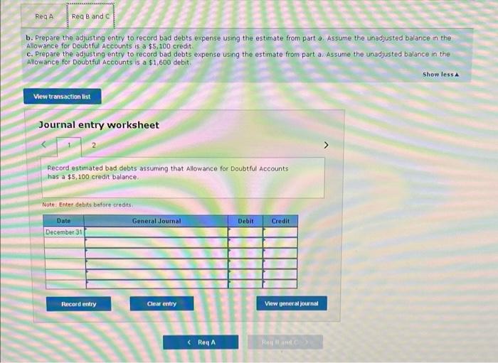 following information for the Exercises 13.14 below. (Algo) [The following information applies