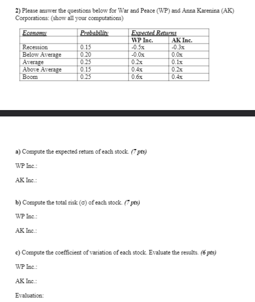 X = 6 2) Please answer the questions below for War
