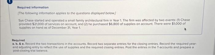 help please Record the required year-end adjusting entry to reflect the use