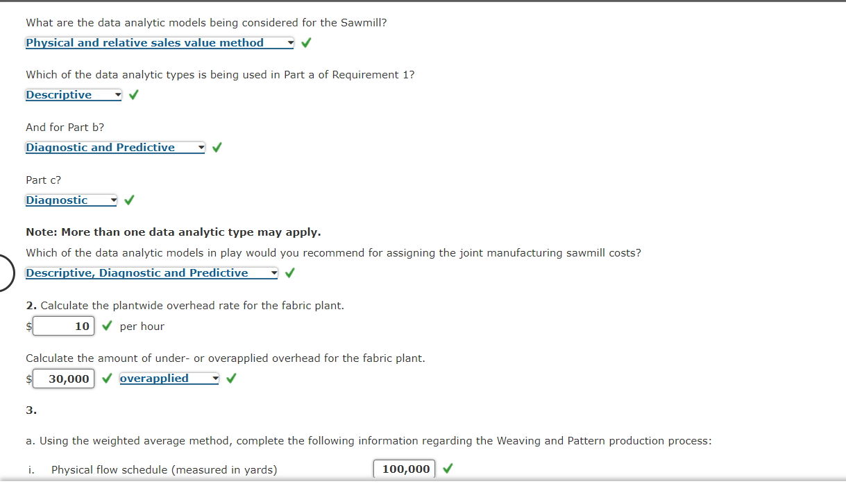 a difference? What does this tell you? Beauville Furniture Corporation produces sofas,