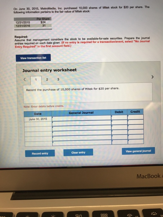  On Juno 30, 2015, MotroModia, Inc, purchased 10,000 shares of Mitok