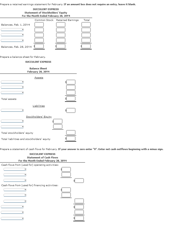 Mason for February 20 Y 4 appear below: Alex Vera organized Succulent