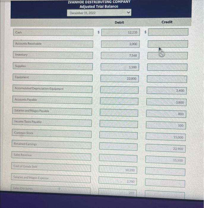 How do I set up the income statement for this problem? Its
