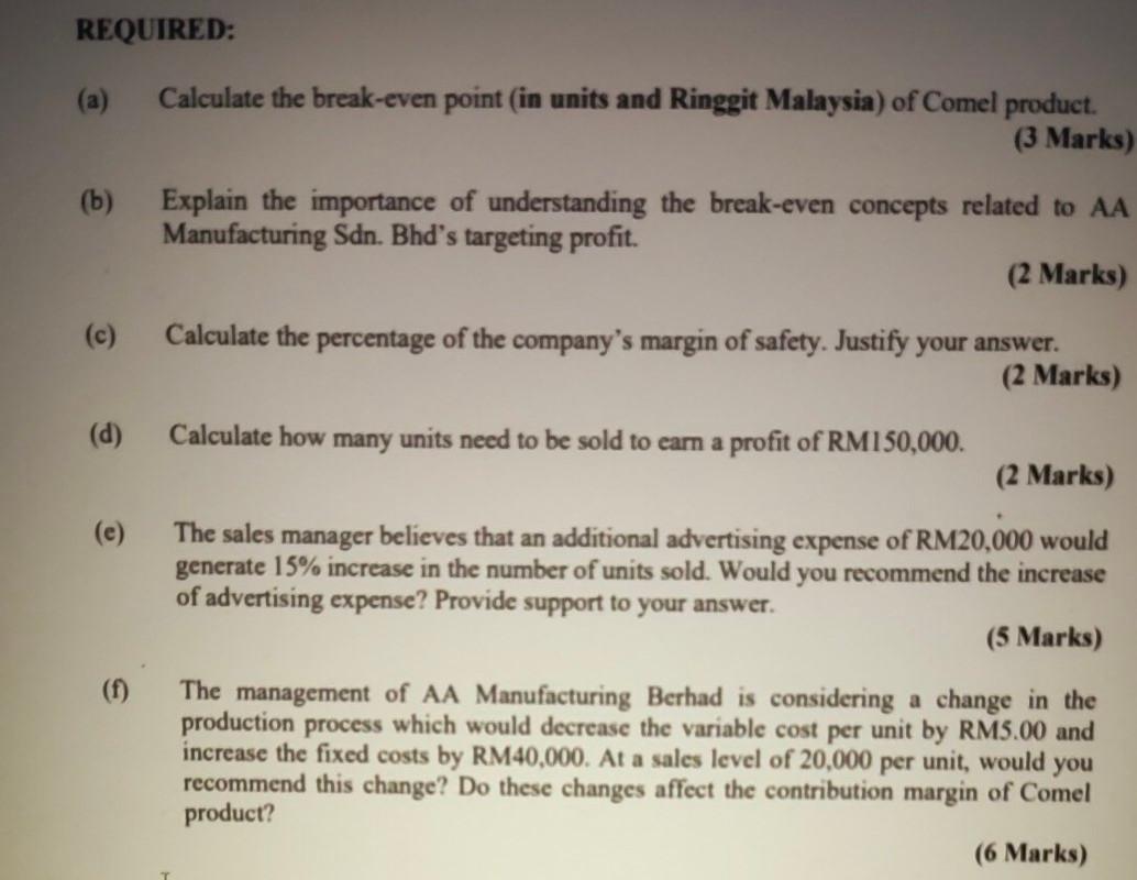 business of selling Comel product in Alor Setar, Kedah. Below is the