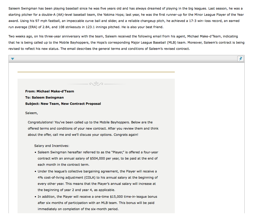  Saleem Swingman has been playing baseball since he was five years