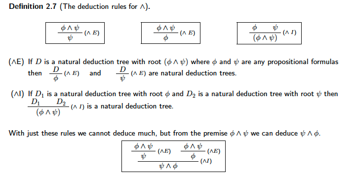 deduction proofs of the following: (a) (p ^ q) F (q 1