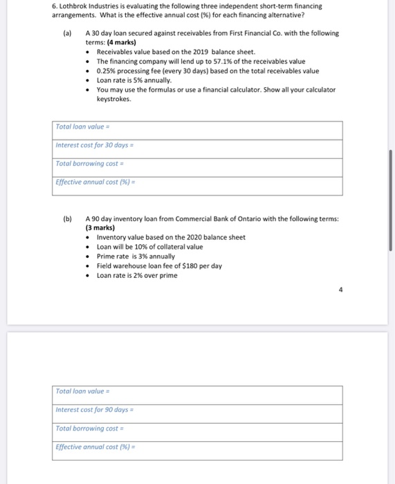 sheet The financing company will land up to 73 of the rele