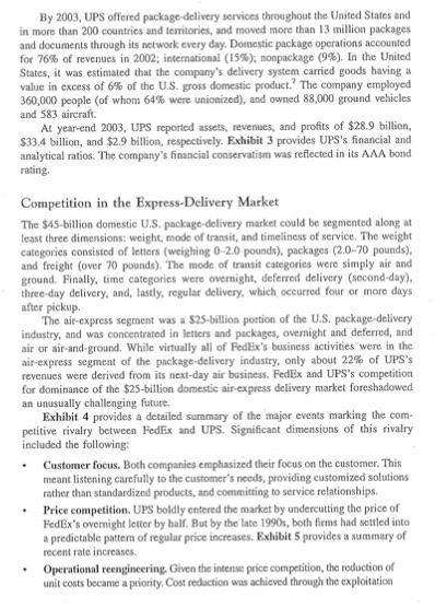 Mission Statement (Excerpe We serve the evolving distribution, logistics, and commerce needs