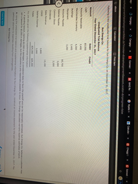  this all the same question EX CengaceX Cengage X Connect X