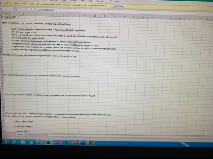  HOME View Help Acrobat D PROTECTED VIEW Becalls from the Internet