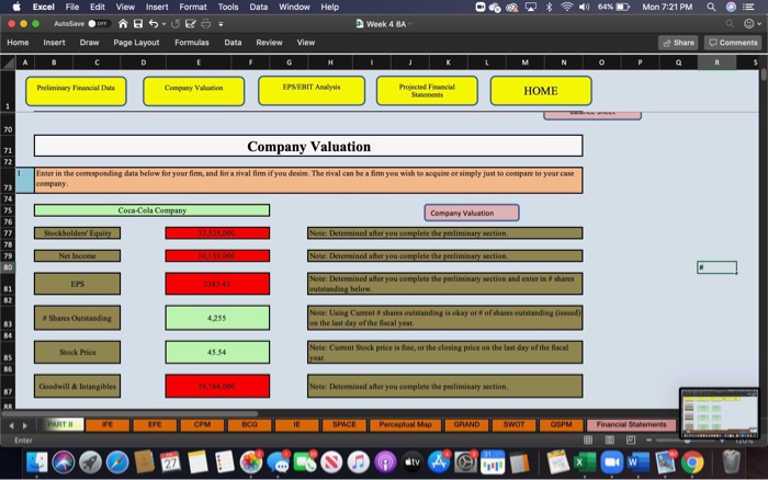 a Home Insert Draw Page Layout Formulas Data Review View Share Comments