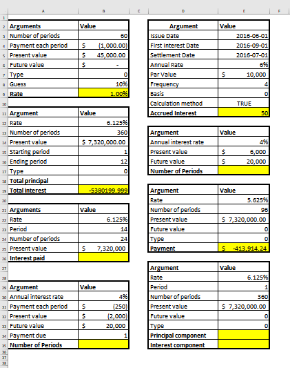 How do I calculate highlighted areas by using functions? 1 2