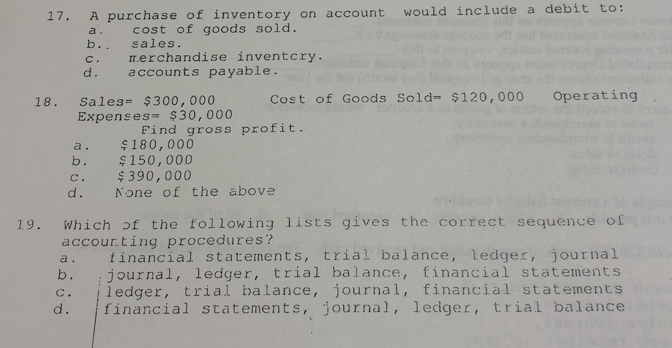 of account is interest income? asset revenue expense d. owner's equity 30.