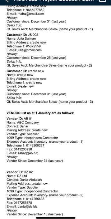 START RECORDING YOUR TRANSACTION FOR the month of MARCH, 2020. The following