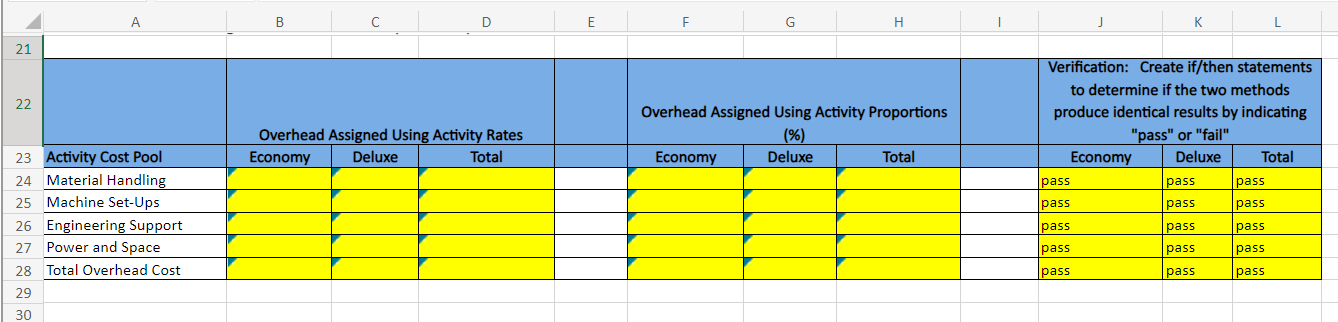 Reference cells, instead of entering values. Example: =B3+C3 \begin{tabular}{|c|c|c|c|c|c|c|c|c|c|c|c|c|} \hline \multirow{2}{*}{4} &