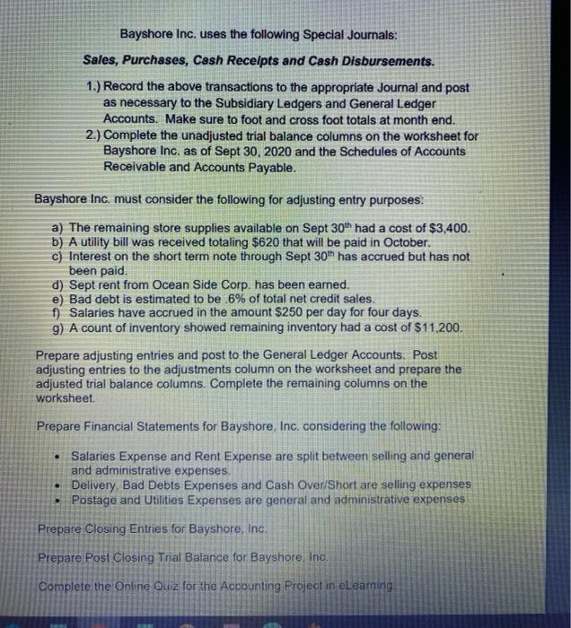  With the information provided, please complete the General Journal, Adjusting Entries