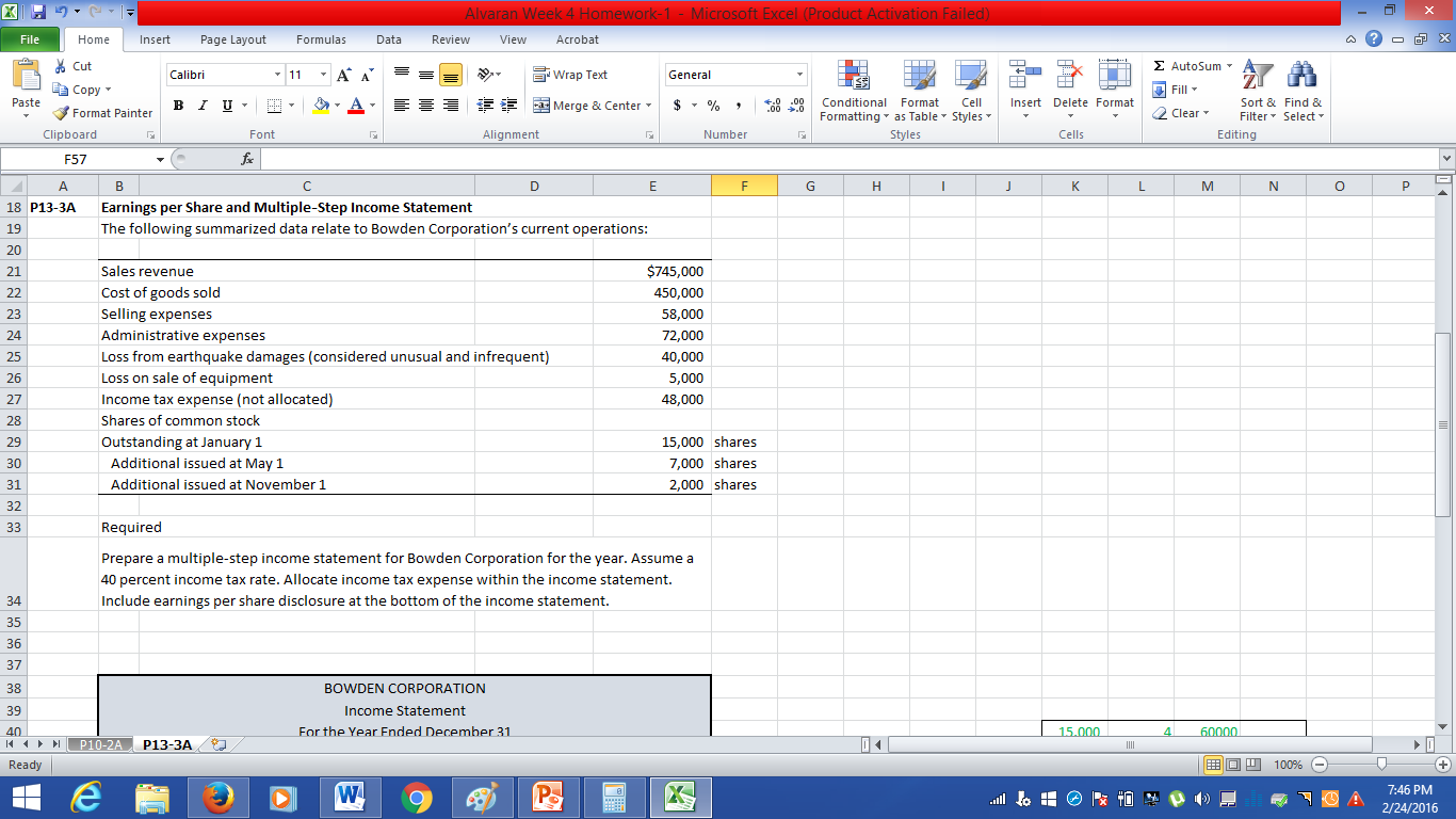 Are the numbers in the yellow boxes correct? 