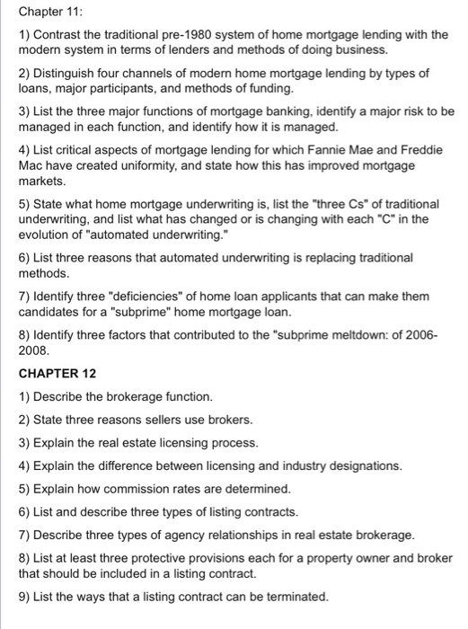  I need help with these questions for Chapter 11 Sources of