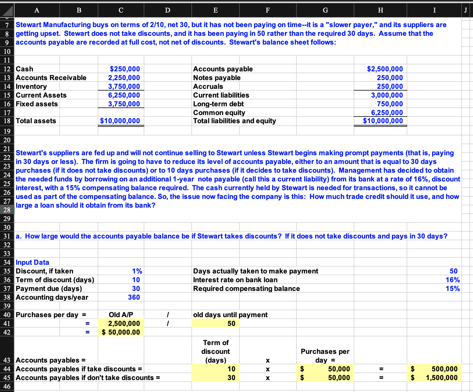  PART A IS COMPLETE AND CORRECT ALREADY A B C D