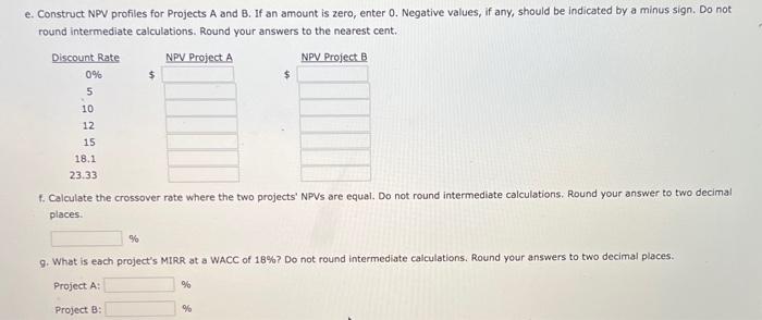 be indicated by a minus sign. Do not round intermediate calculations. Round