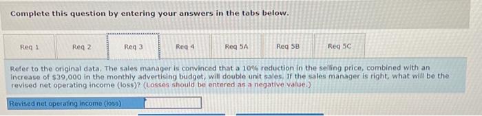 below. Refer to the original data. The Marketing Department thinks that a