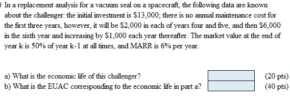 Someone please help to solve this question, please! In a replacement