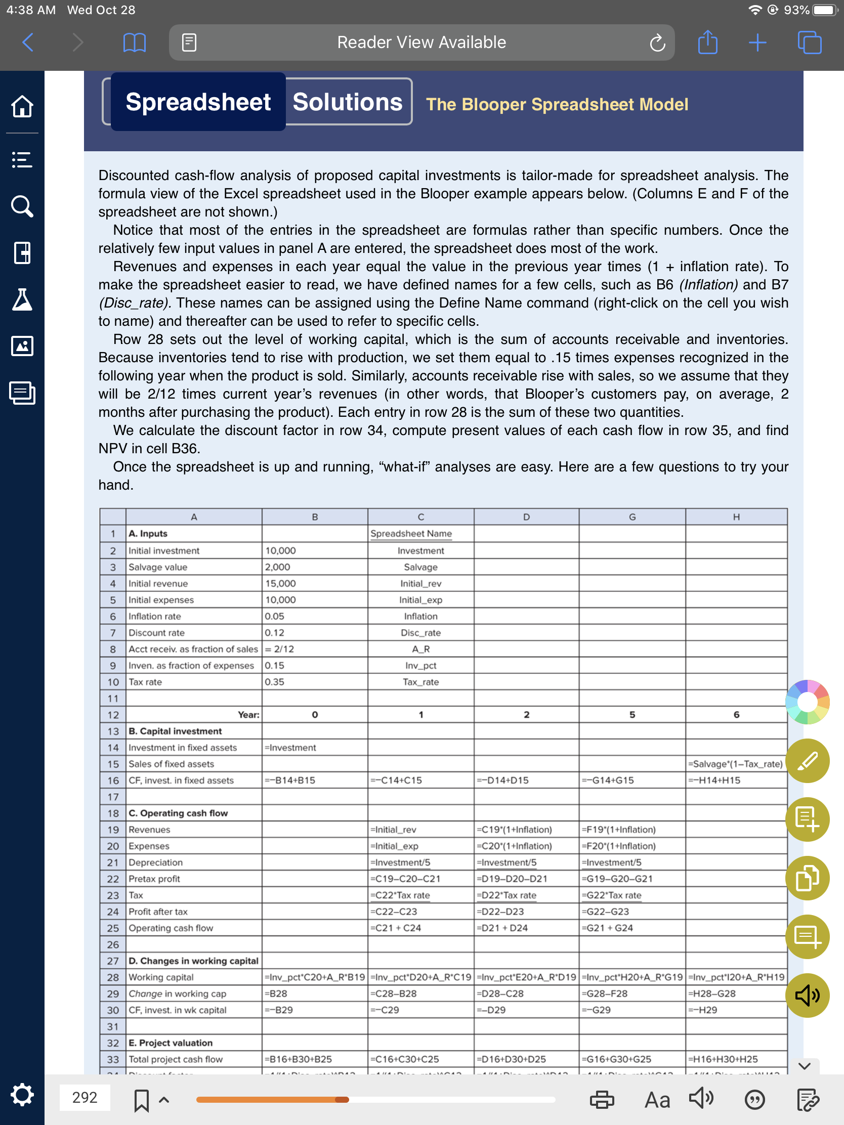  4:38 AM Wed Oct 28 @ 93% Reader View Available +