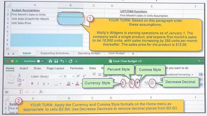 SHOW CELL FORMULA PLEASE!! ASAP!! D E 6 7 8 9 10