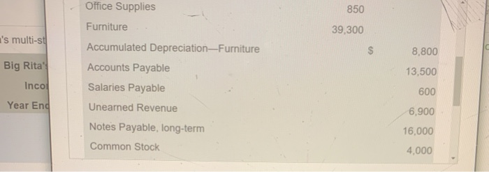 Music Company Adjusted Trial Balance June 30, 2018 multi-st ow other exper