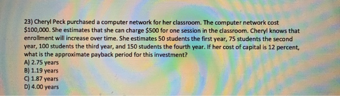 the end of each year. You plan to retire in 20 years.