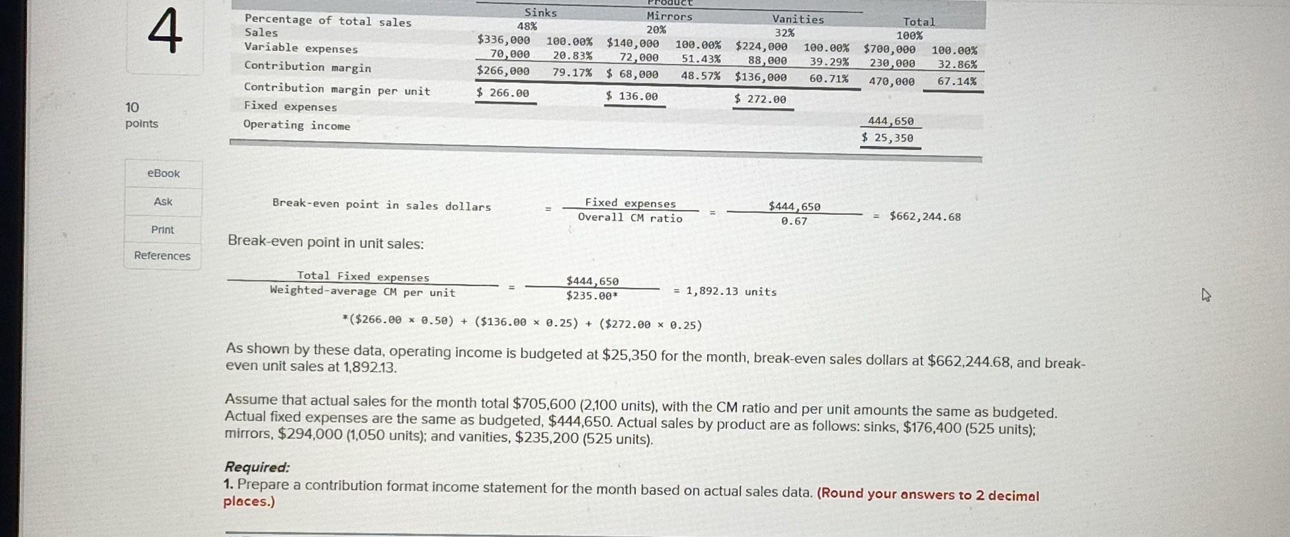 [LO9] Smithen Company, a wholesale distributor, has been operating for only a