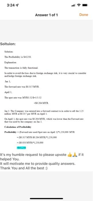 the profitability of transactions in international markets. It can turn a profitable