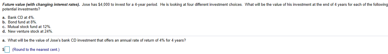 deposit with an option to select your own investment period. Jonathan has