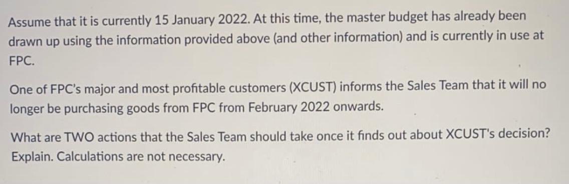 has been in operation for the past 3 years. FPC sources the