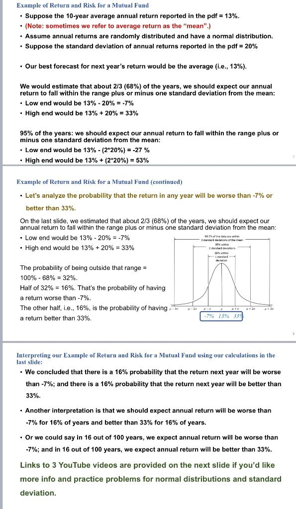 appropriate Fidelity mutual fund pdf. Hint: For row c.), read the Power