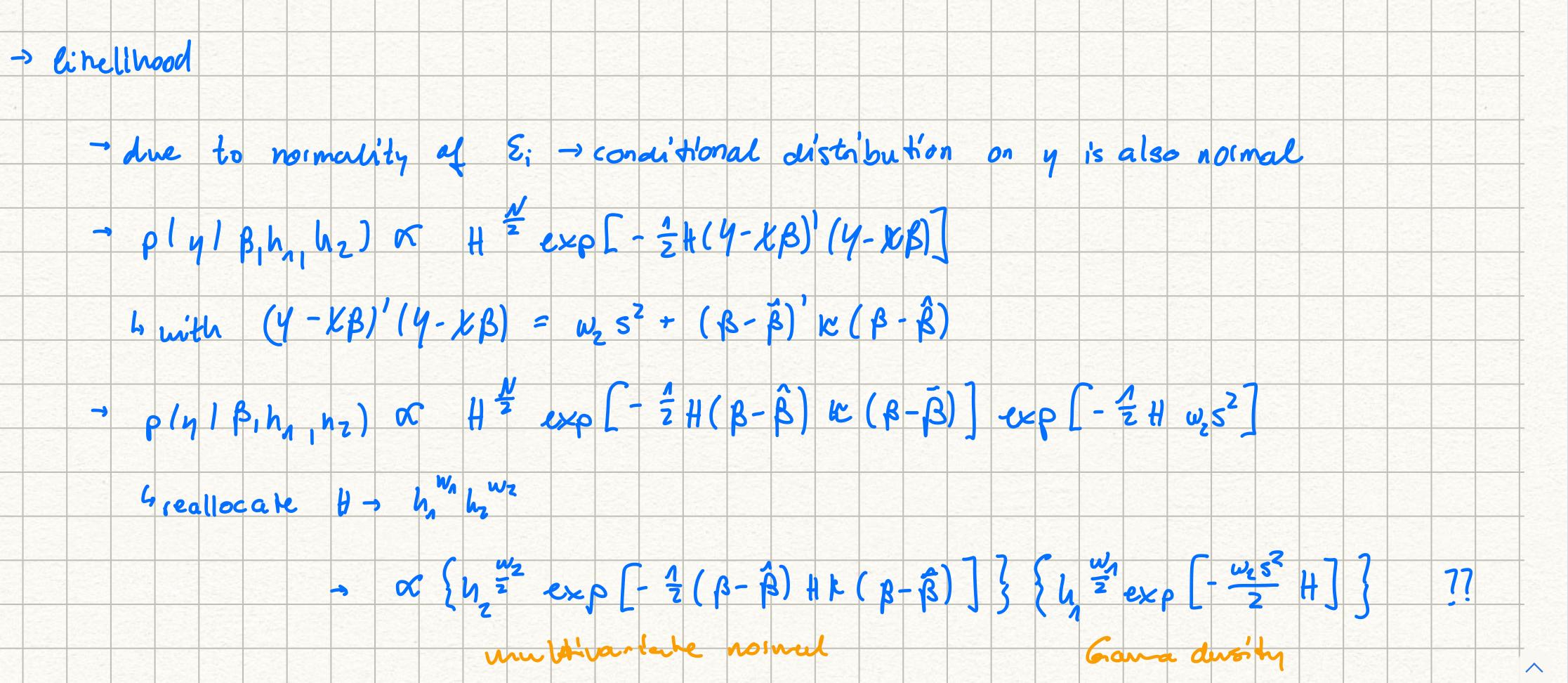 the heteroskedastic pattern in the data, you consider the generalized regression model: