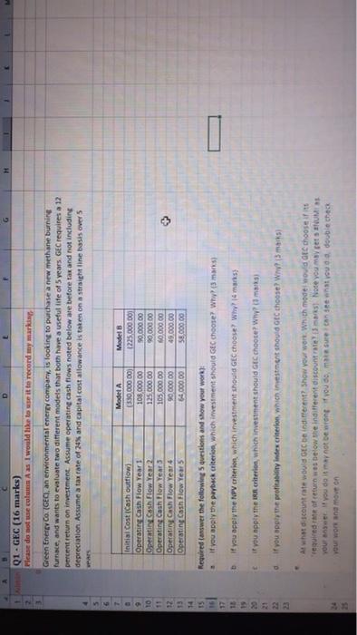  A H 3 D 01. GEC (16 marks) Please do not